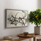 Study of a Cat (Étude de chat), 1946 - Floater Framed Canvas Print