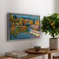 Study for Autumn Landscape with Boats, 1908 - Floater Framed Canvas Print