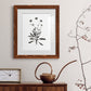 Inky Botanical I - Premium Framed Print - Distressed Barnwood Frame - Ready to Hang