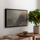 Rheinfels Looking to Katz and Gourhausen, 1817 - Floater Framed Canvas Print