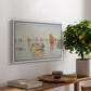 Concarneau, Quiet Morning, Opus 219, 1891 - Floater Framed Canvas Print