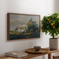 The Hay Wagon (Der Heuwagen), 1824 - Floater Framed Canvas Print