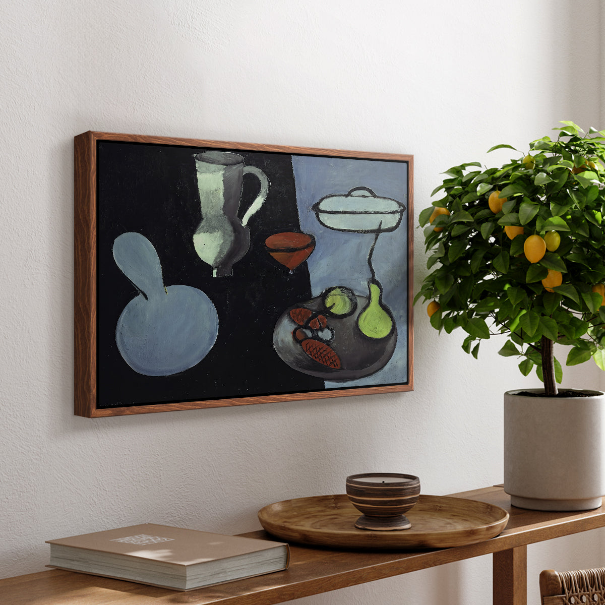 The Gourds (Les coloquintes), 1916 - Floater Framed Canvas Print