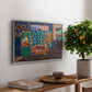 Interior with Aubergines, 1911 - Floater Framed Canvas Print