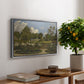 The Painter's Garden at Saint-Privé, 1886 - Floater Framed Canvas Print