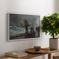 The Signal of Distress, c. 1896 - Floater Framed Canvas Print
