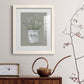 Bouquet of Grace Bucket Gather - Barnwood Framed Art Print