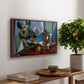 Still Life with Bull's Skull, 1939 - Floater Framed Canvas Print