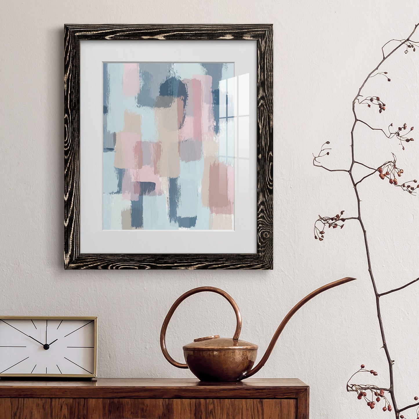 Mix of Spring - Premium Framed Print - Distressed Barnwood Frame - Ready to Hang