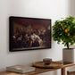 Funeral Feast, 1854 - Floater Framed Canvas Print