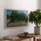 Fontainebleau: Oak Trees at Bas-Bréau, c. 1830-1835 - Floater Framed Canvas Print