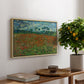 Field with Poppies, 1889 - Floater Framed Canvas Print