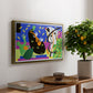 The Sorrows of the King, 1952 - Floater Framed Canvas Print