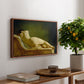 Reclining Nude (Liggende model), 1833 - Floater Framed Canvas Print