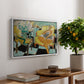 Seated Woman with Flower, 1942 - Floater Framed Canvas Print