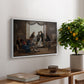 A Group of Danish Artists in Rome, 1837 - Floater Framed Canvas Print
