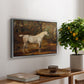Grey Arabian Stallion, Property of Sir Watkin Williams-Wynn, c. 1817 - Floater Framed Canvas Print