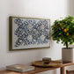 Watercolour for Printed Fabric Design: Wey, c. 1882-1883 - Floater Framed Canvas Print