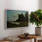 The River Loire at Nevers, 1901 - Floater Framed Canvas Print