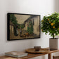 Visit to Grandmother, 1914 - Floater Framed Canvas Print