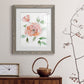 Rose Contour - Barnwood Framed Art Print