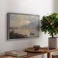 Traunsee, 1871 - Floater Framed Canvas Print