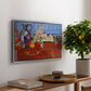Still Life with a Pewter Jug and Pink Statuette, 1910 - Floater Framed Canvas Print