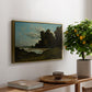 The River Loire at Nevers, 1901 - Floater Framed Canvas Print