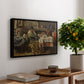 The Meal (De maaltijd), c. 1885 - Floater Framed Canvas Print