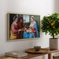 Sacred Conversation, c. 1505 - Floater Framed Canvas Print