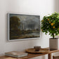 Salisbury Cathedral from the Meadows, c. 1831 - Floater Framed Canvas Print
