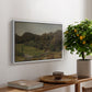 Landscape at Ljan, 1858 - Floater Framed Canvas Print