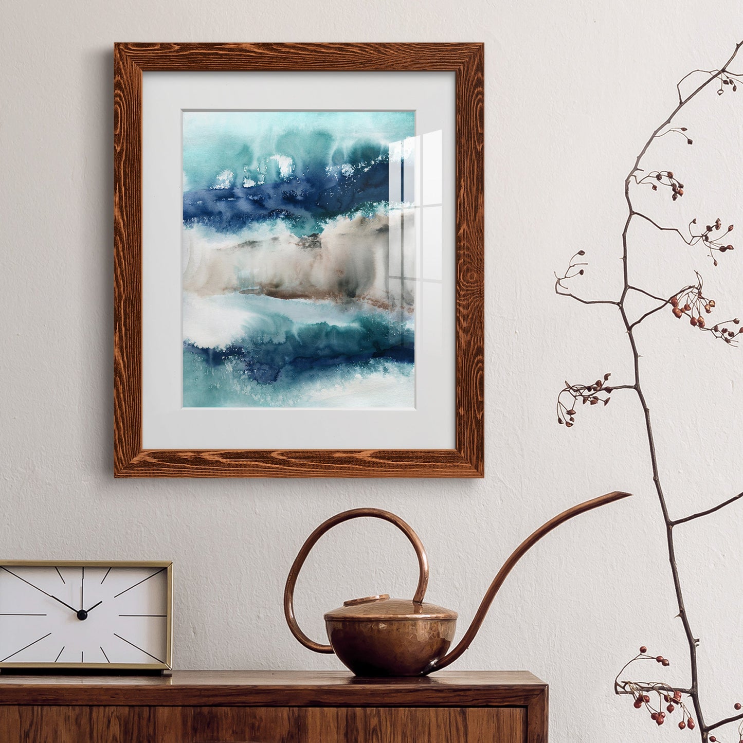 Shifting Sands - Premium Framed Print - Distressed Barnwood Frame - Ready to Hang