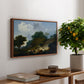 Landscape with Shepherds and Flock of Sheep, c. 1763-1765 - Floater Framed Canvas Print