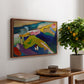 Murnau Mountain Landscape with Church, 1910 - Floater Framed Canvas Print