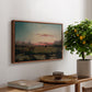 The Marshes at Rhode Island, 1866 - Floater Framed Canvas Print