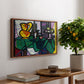 Pitcher and Bowl of Fruit, 1931 - Floater Framed Canvas Print