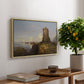 Italian Coast Scene with Ruined Tower, 1838 - Floater Framed Canvas Print