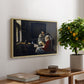 Girl Interrupted at Her Music, c. 1658-1659 - Floater Framed Canvas Print