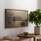 From the Inlet of Oslo, 1874 - Floater Framed Canvas Print
