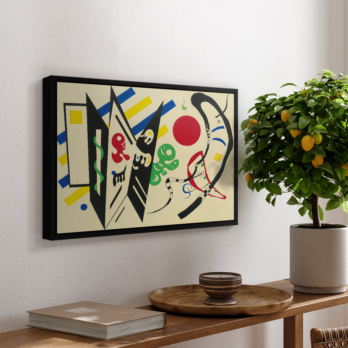 Reciprocity (Réciproque), 1935 - Floater Framed Canvas Print
