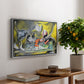 Still Life with Cat and Lobster, 1962 - Floater Framed Canvas Print