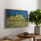 The Yellow House (The Street), 1888 - Floater Framed Canvas Print