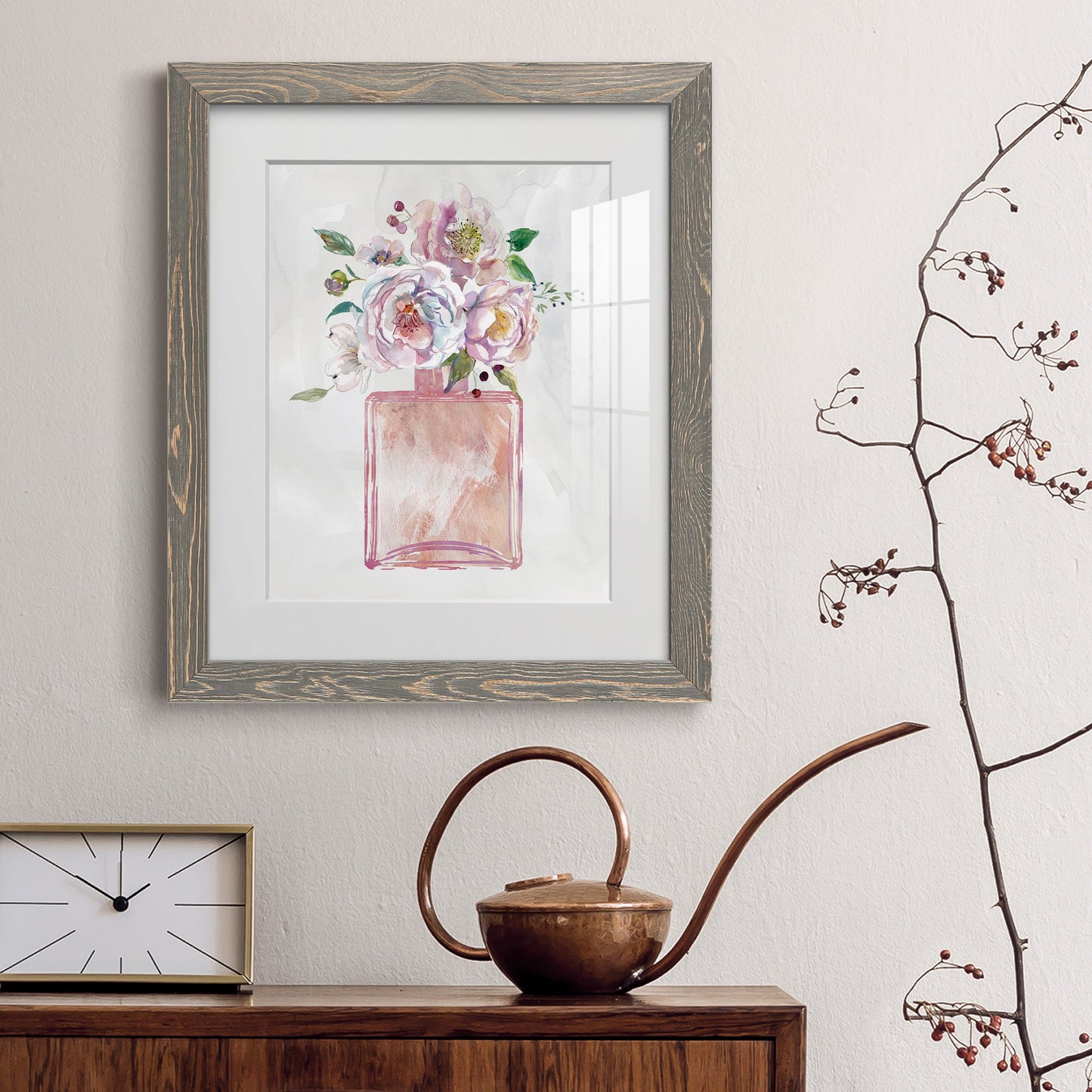 Fragrance of Summer I - Premium Framed Print - Distressed Barnwood Frame - Ready to Hang