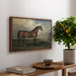 Eagle, A Celebrated Stallion, 1809 - Floater Framed Canvas Print