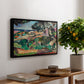 Landscape at Collioure, 1907 - Floater Framed Canvas Print