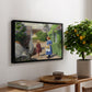 Summer Day in Jyllinge, 1922 - Floater Framed Canvas Print