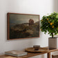 A Fisherman's Home, Lillesand, 1858 - Floater Framed Canvas Print