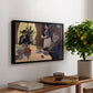 The Dining Room (Breakfast), 1886-1887 - Floater Framed Canvas Print