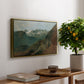 The Dachstein from the Plassen near Hallstatt, 1827 - Floater Framed Canvas Print